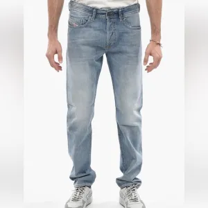 🔥 DIESEL BUSTER-X JEANS | 34x32 | Light Wash | Distressed Designer Denim