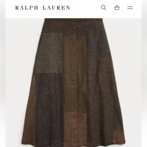 - Wool-cotton  Ralph Lauren RRL Double patchwork Skirt NO Sz TAG​​​​