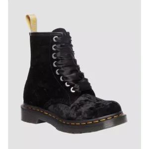 $170 Dr. Martens Women's 1460 Vegan Crushed Velvet Boots Size 5