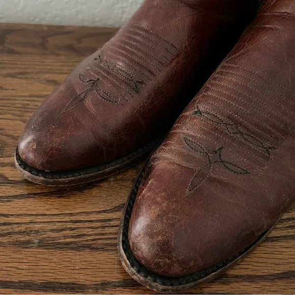 1883 by Lucchese Crayton N7697R Mad Dog Cowboy Boots Mens Size 9 D