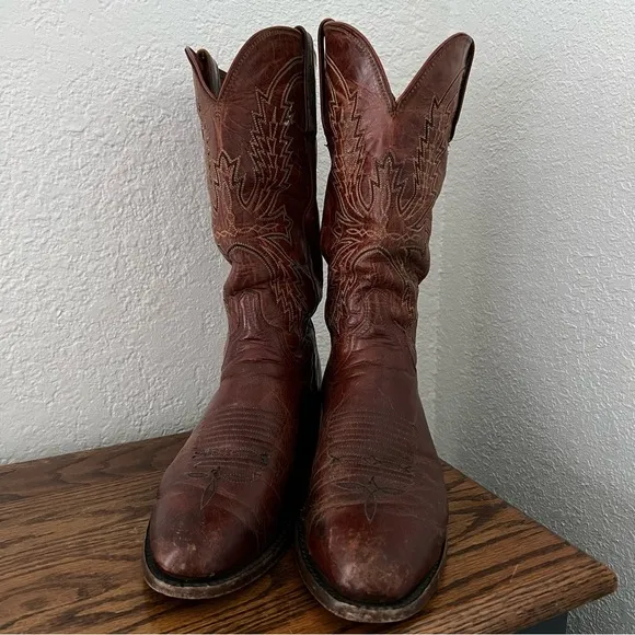 1883 by Lucchese Crayton N7697R Mad Dog Cowboy Boots Mens Size 9 D
