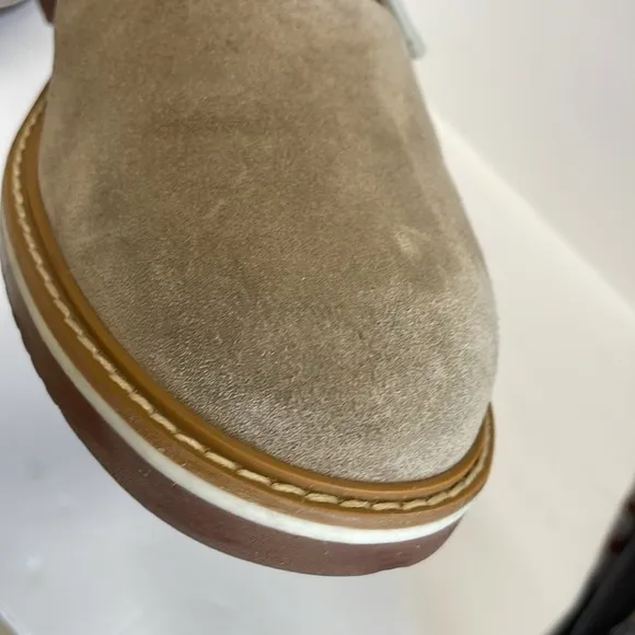 1901 Made In Italy Beige Suede Lace Up Men’s Oxford’s Shoes size 43