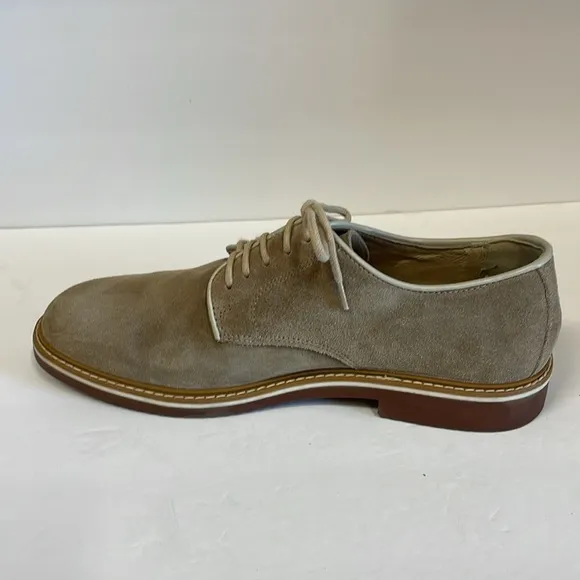 1901 Made In Italy Beige Suede Lace Up Men’s Oxford’s Shoes size 43