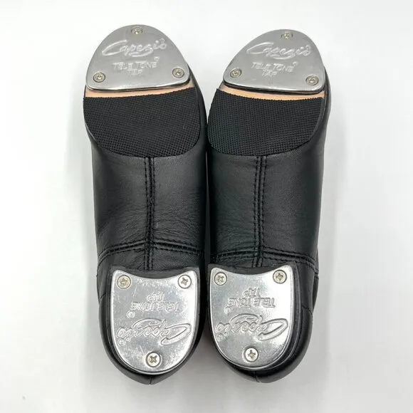 1W 1 WIDE WIDTH Capezio Little Kids CG16C Flex Master Black Dance Tap Shoes