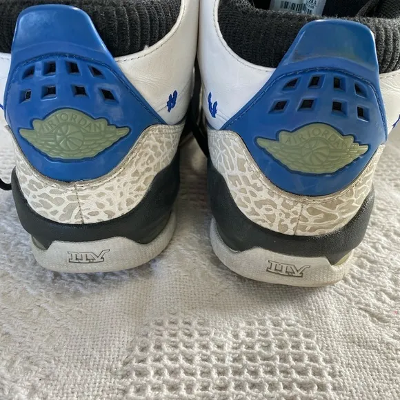2008 Nike Air Jordan 2.5 Team 2 Point 5 Shoes Blue White Men Size 10.5