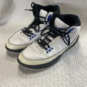 2008 Nike Air Jordan 2.5 Team 2 Point 5 Shoes Blue White Men Size 10.5