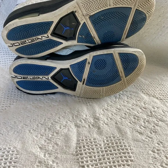 2008 Nike Air Jordan 2.5 Team 2 Point 5 Shoes Blue White Men Size 10.5