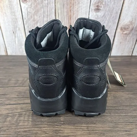 511 Tactical Atac 6&quot; Low Black Ortholite Boots Men's Sz 7 Wide
