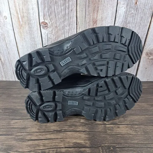 511 Tactical Atac 6&quot; Low Black Ortholite Boots Men's Sz 7 Wide