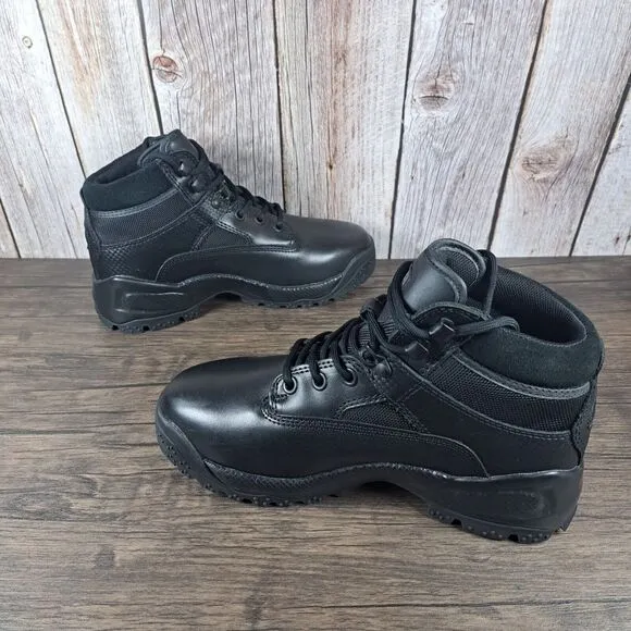 511 Tactical Atac 6&quot; Low Black Ortholite Boots Men's Sz 7 Wide