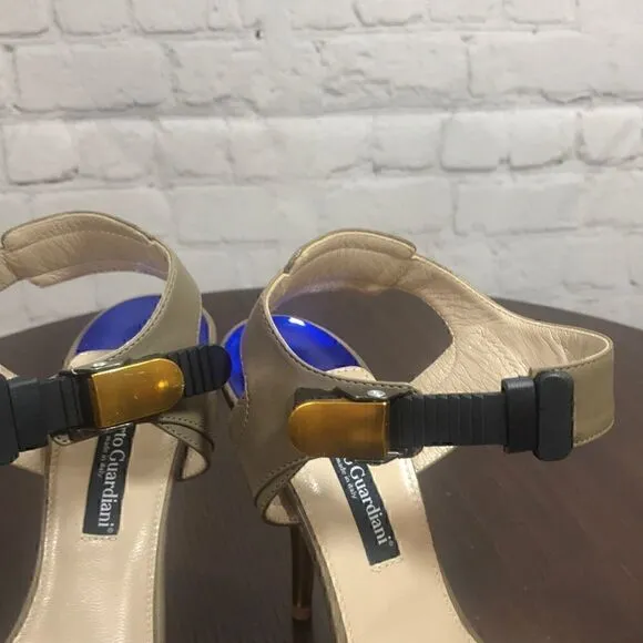 6 ALBERTO GUARDIANI RARE &amp; Unique Sexy Sandals EUC MSRP: $495