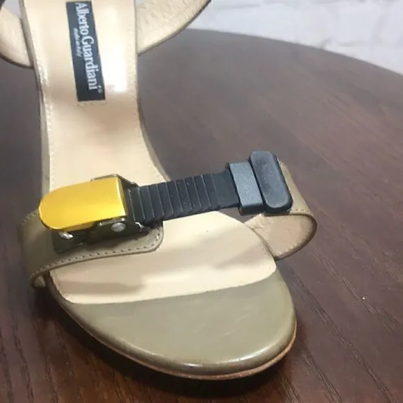 6 ALBERTO GUARDIANI RARE &amp; Unique Sexy Sandals EUC MSRP: $495