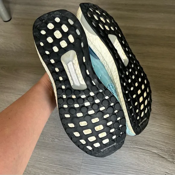 [8.5] Adidas UltraBoost 3.0 Running Shoes In Ice Blue Women’s Trainers S82055
