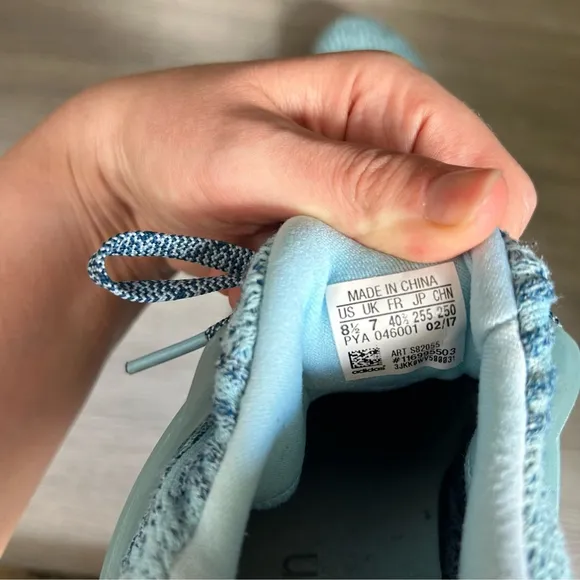 [8.5] Adidas UltraBoost 3.0 Running Shoes In Ice Blue Women’s Trainers S82055