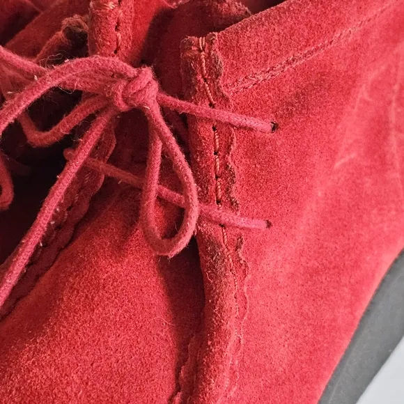 90's Lower East Side Suede Leather Wallabee Chukka Boots Shoes Vintage Chunky, 9