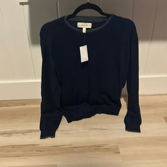 95/5 Cotton Cashmere crew neck sweater