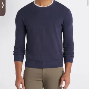 95/5 Cotton Cashmere crew neck sweater
