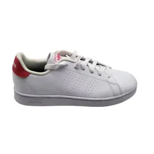 Adidas Advantage K Tennis Mens Shoes White Red Size 6