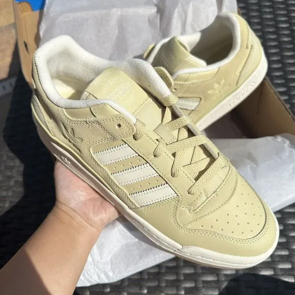 Adidas Forum Low Sandy Beige Gum Women's Athletic Shoes IG3966