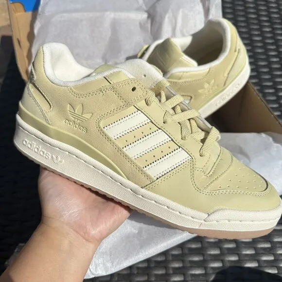 Adidas Forum Low Sandy Beige Gum Women's Athletic Shoes IG3966