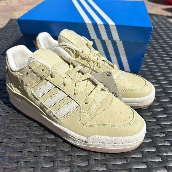 Adidas Forum Low Sandy Beige Gum Women's Athletic Shoes IG3966