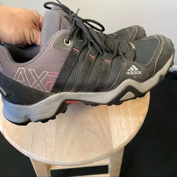 Adidas Gore-Tex black outdoor hiking shoes