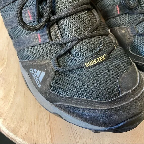 Adidas Gore-Tex black outdoor hiking shoes
