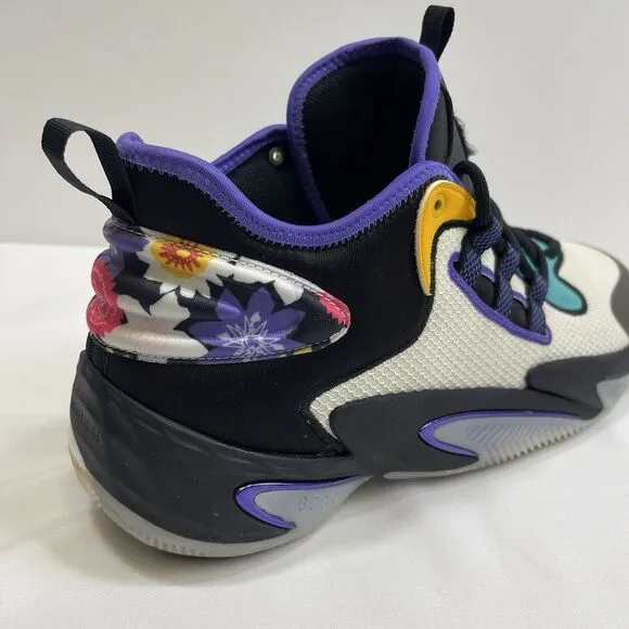Adidas Kansas Jayhawks BYW Select BHM Mens 15 Multicolor Basketball Shoes ID1829