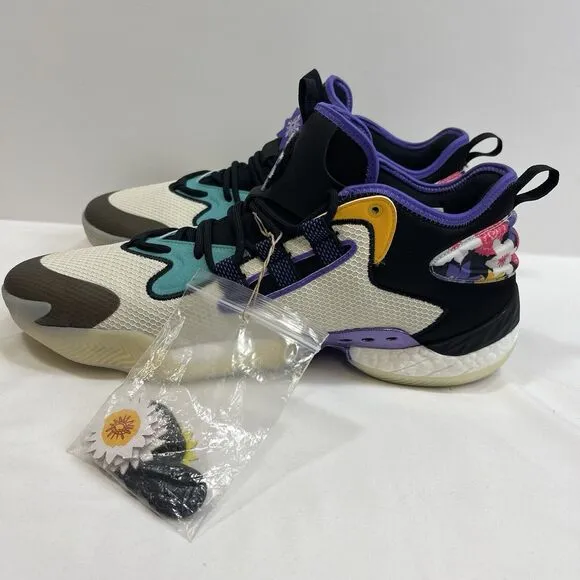 Adidas Kansas Jayhawks BYW Select BHM Mens 15 Multicolor Basketball Shoes ID1829