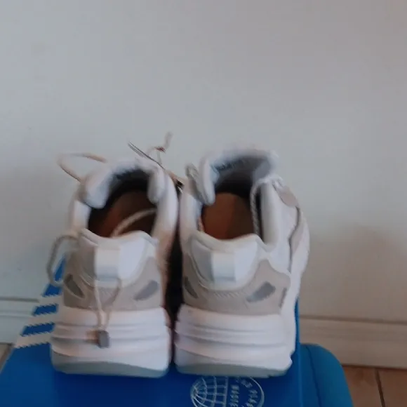 Adidas Kids ZX 22 Boost White Shoes