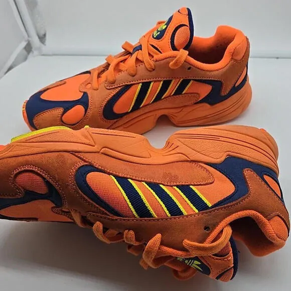 Adidas Men's Orange Sneaker - Size 8.5 Athletic Shoes