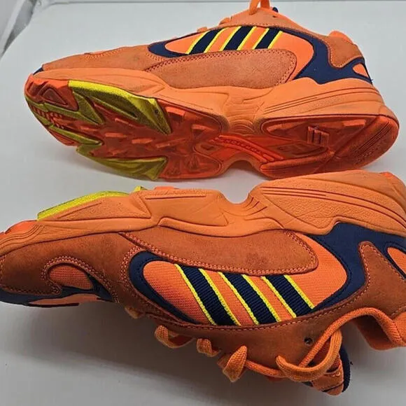 Adidas Men's Orange Sneaker - Size 8.5 Athletic Shoes