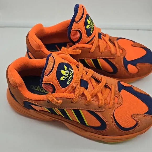 Adidas Men's Orange Sneaker - Size 8.5 Athletic Shoes