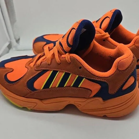 Adidas Men's Orange Sneaker - Size 8.5 Athletic Shoes