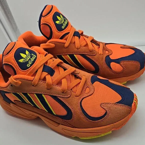 Adidas Men's Orange Sneaker - Size 8.5 Athletic Shoes