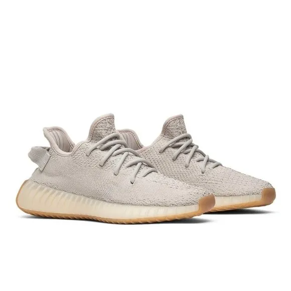 ADIDAS Men's Yeezy Boost 350 V2 Sesame Shoes Size 8.5