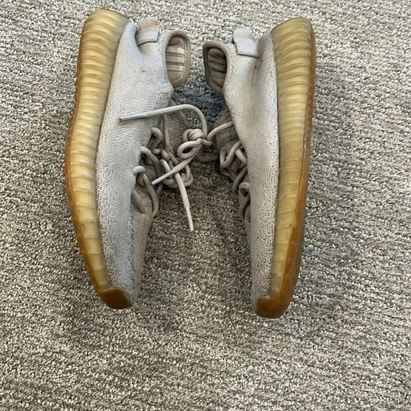ADIDAS Men's Yeezy Boost 350 V2 Sesame Shoes Size 8.5