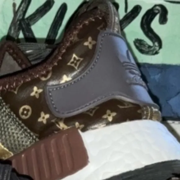 ADIDAS NMDs, Customized to FASHION, EUC