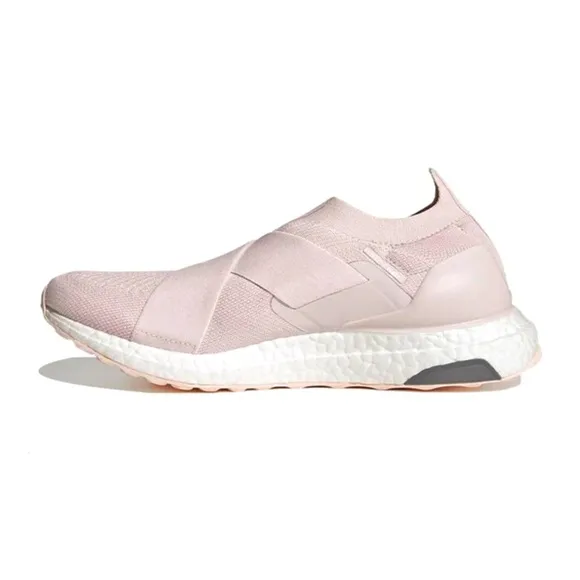 Adidas orchid light pink DNA ultraboost laceless no lace slip on sneaker