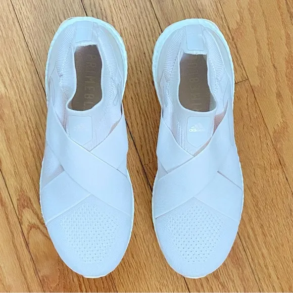Adidas orchid light pink DNA ultraboost laceless no lace slip on sneaker