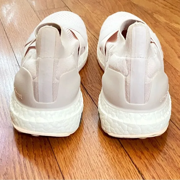 Adidas orchid light pink DNA ultraboost laceless no lace slip on sneaker