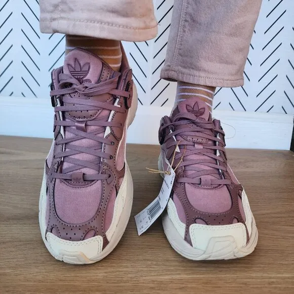 🤩Adidas Originals Astir W Women Shoes Sz 7.5 Dusty Pink Beige Chunky New GY6853
