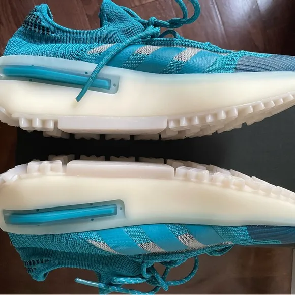 Adidas originals NMD S1 Active Teal/Core Black/Off White 7.5 Men/8.5Women HQ4437
