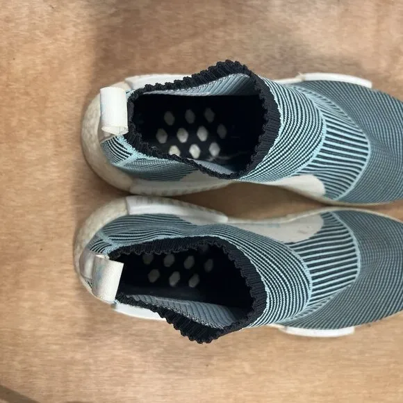Adidas Parley X NMD CS1 Men's Size 12 Blue Spirit Sneakers Shoes AC8597