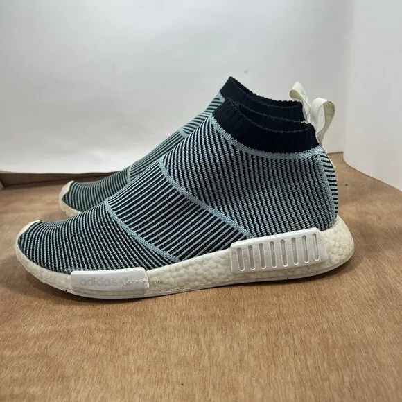 Adidas Parley X NMD CS1 Men's Size 12 Blue Spirit Sneakers Shoes AC8597