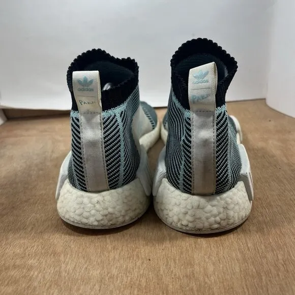 Adidas Parley X NMD CS1 Men's Size 12 Blue Spirit Sneakers Shoes AC8597