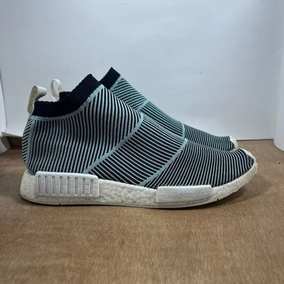 Adidas Parley X NMD CS1 Men's Size 12 Blue Spirit Sneakers Shoes AC8597