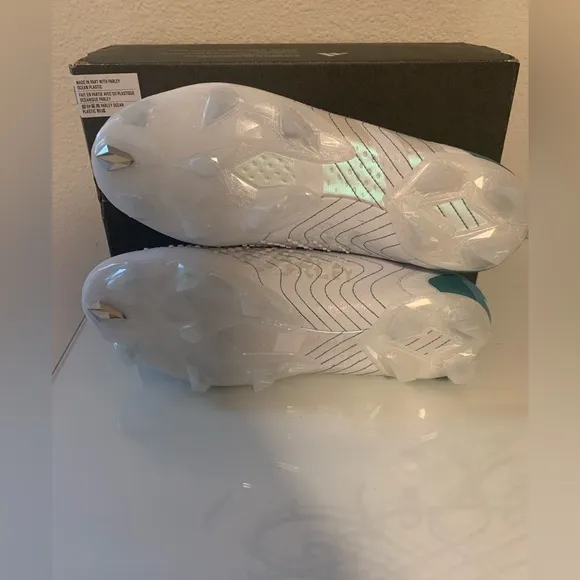 Adidas‎ PREDATOR ACCURACY  FG FZ6276  White/Gray Two/Pre-Loved Blue size 7 men’s