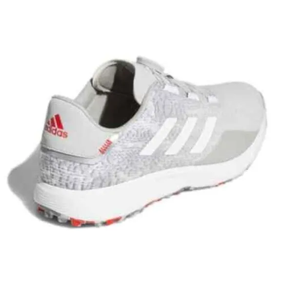Adidas S2G BOA WIDE FIT Low Mens Spikeless Golf Shoes Grey GV9786 NEW Multi Sz
