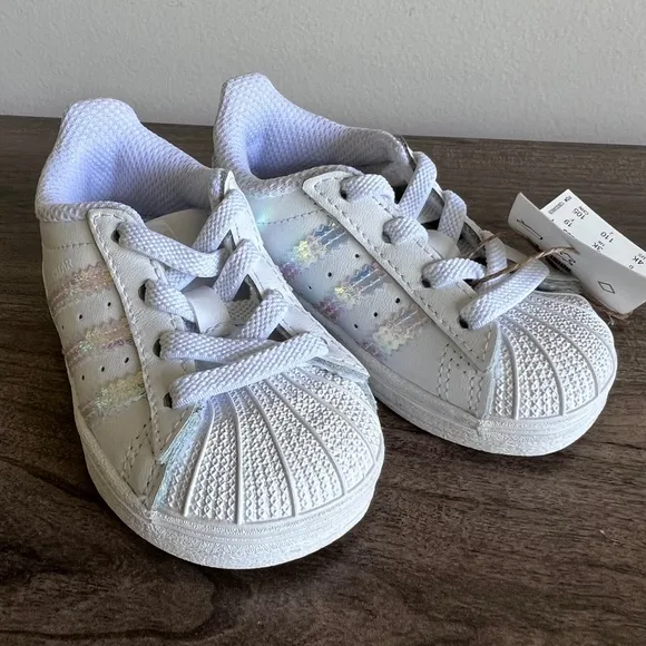 Adidas Superstar EL I Girl’s Shoe Size 4K #B1117